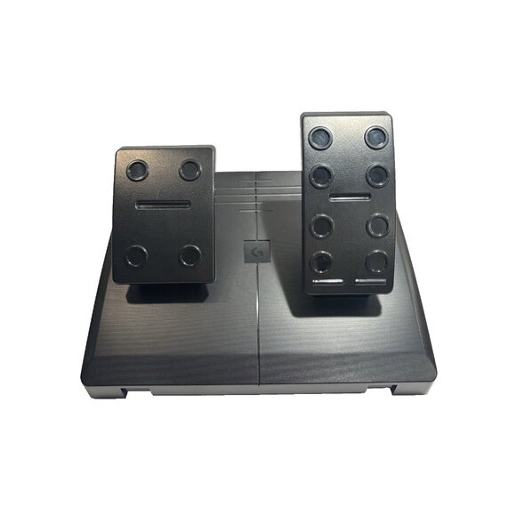 Logitech PC Racing Pedals for Drift Simulator Driving 2 Pedal Black New Ethernet - Picture 4 of 9